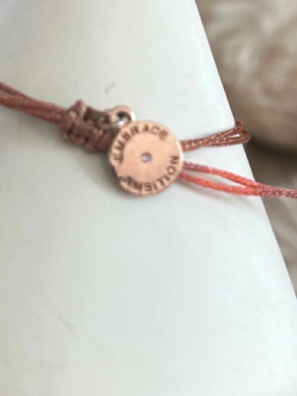 Tory Burch Rose Gold Wmbrace Ambition Bracelet